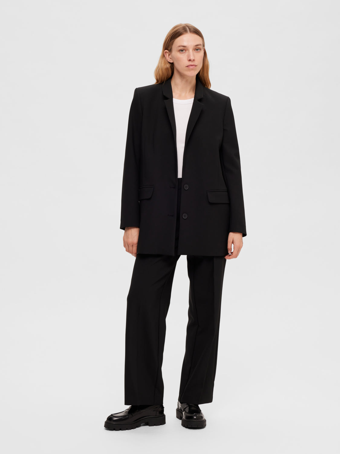 Rita relaxed Blazer - Sort
